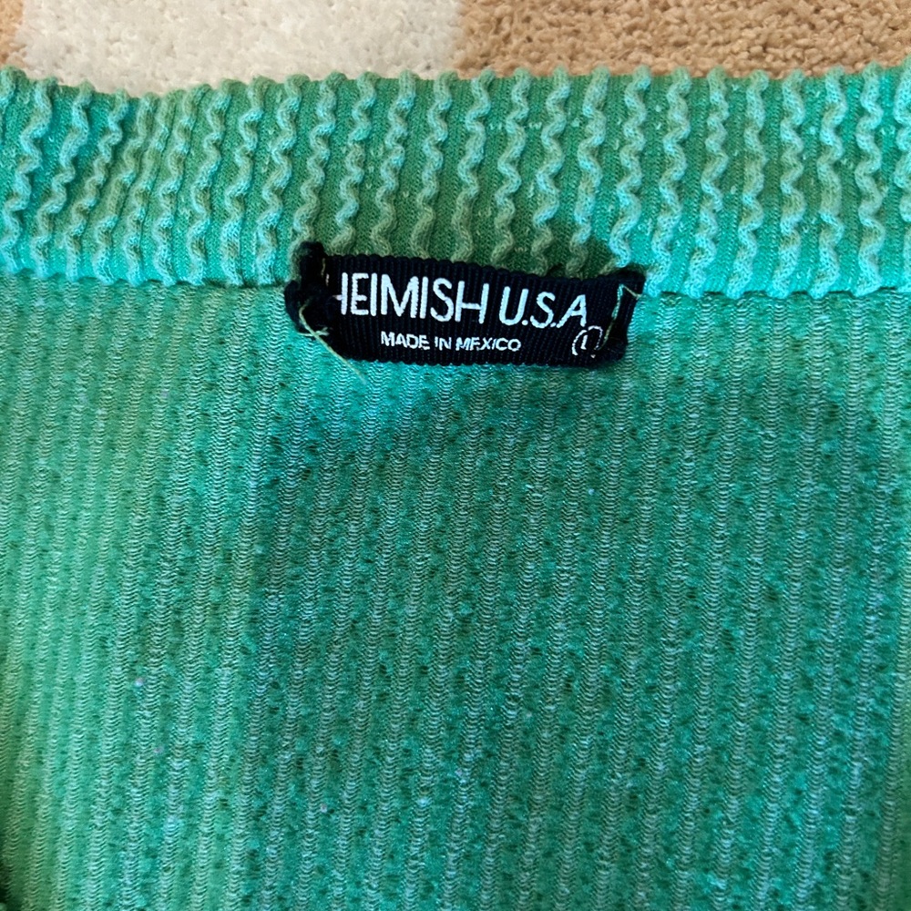 HEIMISH USA Green Knit Top - Picture 3 of 3